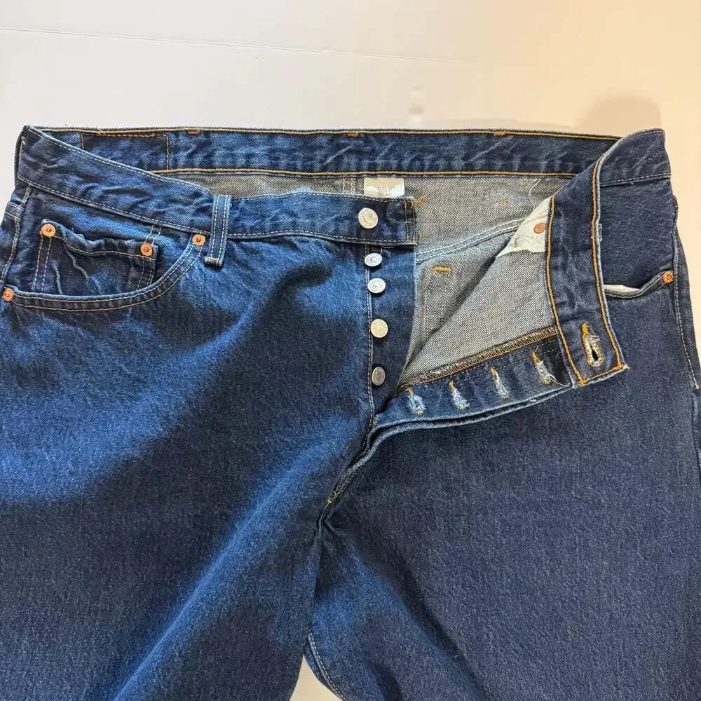 Levi's 501 Original Fit Straight Leg Jeans 42x32